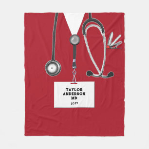 Medisch Dokter Afstuderen Gift Fleece Deken