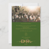 Medisch Dokter MD RN Verpleegkundige Afstuderen GR Kaart (Achterkant)