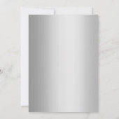 Medisch en verpleegkundig Afstuderen Modern Silver Kaart (Achterkant)