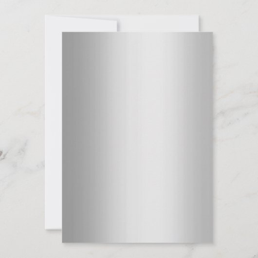 Medisch en verpleegkundig Afstuderen Modern Silver Kaart (Achterkant)