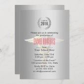 Medisch en verpleegkundig Afstuderen Modern Silver Kaart (Voorkant / Achterkant)