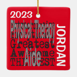 Medisch hulpmiddel bij fysiotherapie keramisch ornament