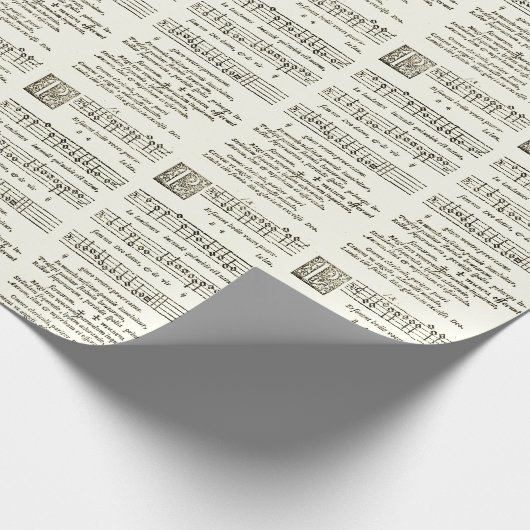 Medisch kerstkarolomppapier cadeaupapier (Hoek)