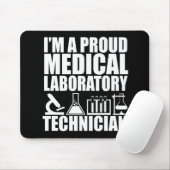 Medisch laboratorium tech laboratoriumtechnicus muismat (Met muis)