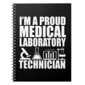Medisch laboratorium tech laboratoriumtechnicus notitieboek (Voorkant)