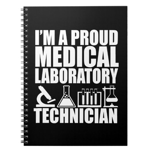 Medisch laboratorium tech laboratoriumtechnicus notitieboek (Voorkant)