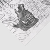  medisch lichaam Gothic B&W-weefselpapier Tissuepapier (Detail)