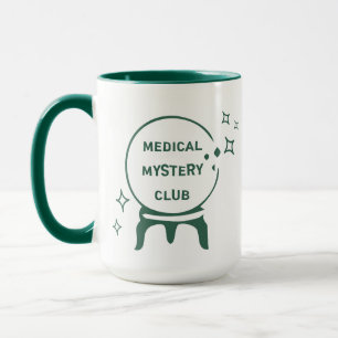 "Medisch Mysterie" Chronische Ziekte Humor Quote Mok