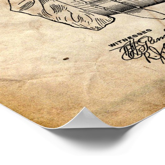 Medisch octrooi poster (Hoek)