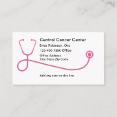 Medisch Oncoloog Kankerarts Visitekaartje (Voorkant)