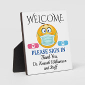 Medisch Plaque Fotoplaat (Voorkant)