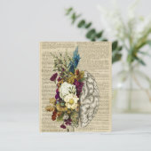 medisch poster voor de anatomie van de hersenen (Staand voorkant)