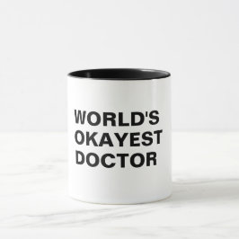 medisch rector van de wereld, grappig moeras mok