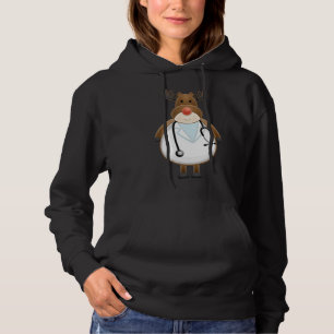 Medisch-Scrub hoogste rendierverpleegster met stet Hoodie