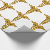 Medisch symbool cadeaupapier (Hoek)