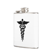 Medisch symbool heupfles (Links)