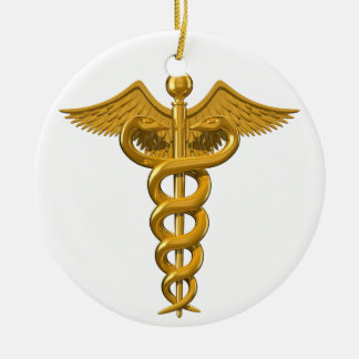 Medisch symbool keramisch ornament