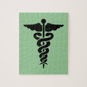 Medisch symbool legpuzzel