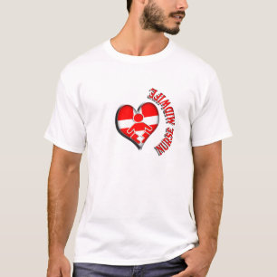 MEDISCH SYMBOOL VAN HET MIDWIFE-HART T-SHIRT