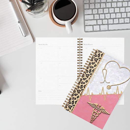 Medisch thema Maandelijkse Planner