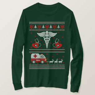 Medisch Ugly kerstkeuken T-shirt