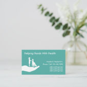 Medisch Verpleegkundige Health Budget Visitekaartj Visitekaartje (Staand voorkant)