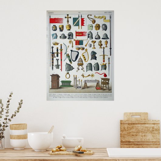 Medische Accessoires Poster (Keuken)