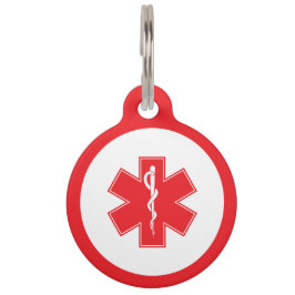 Medische Alarm Pet Tag Huisdierpenning