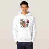  Medische Anatomie Hartbloem Doctor Hoodie (Voorkant volledig)