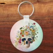  medische anatomie schedel bloemendokter sleutelhanger (Voorkant)