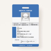 Medische artsenbadge badge (Achterkant)