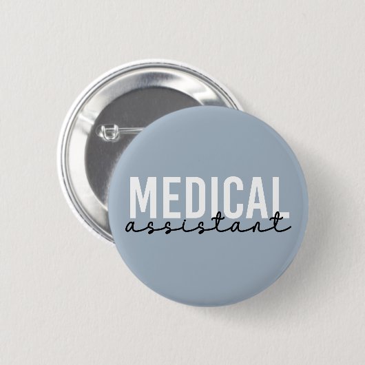 Medische assistent | Clinical Assistant Gift Ronde Button 5,7 Cm (Voorkant /achterkant)