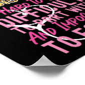 Medische assistent CMA Geweldige medisch assistent Poster (Hoek)