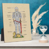 Medische Bord Armor Circa 1430 Fotoplaat (Zijkant)