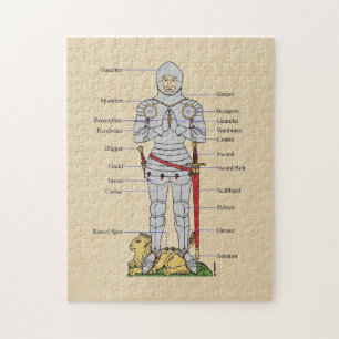 Medische Bord Armor Circa 1430 Legpuzzel