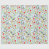 Medische cadeau cadeaupapier (Vlak)