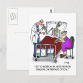 Medische Cartoon 9378 Briefkaart (Voorkant / Achterkant)