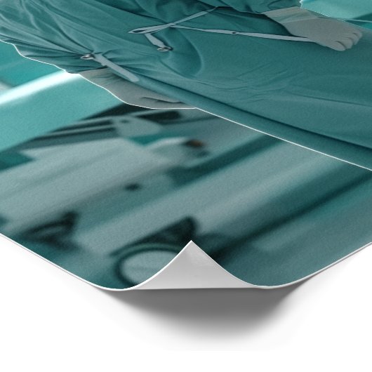 Medische Chirurgische Werkkamer Poster met Bulldo (Hoek)