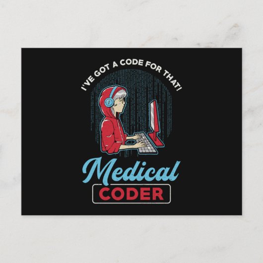 Medische code Ik heb een code voor die ICD-code Briefkaart (Voorkant)