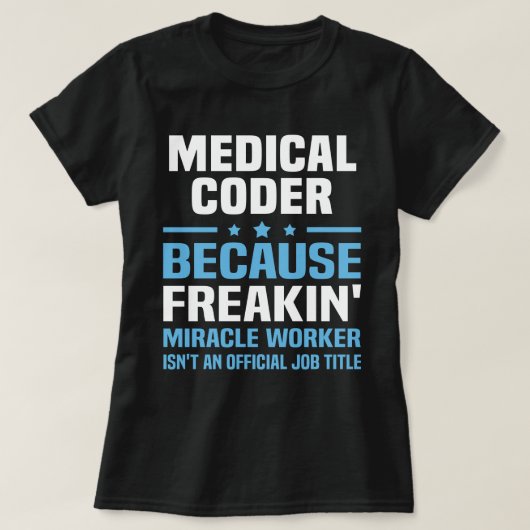 Medische code t-shirt (Design voorkant)