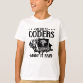 Medische codeerapparaten zorgen ervoor dat de stek t-shirt (Voorkant)