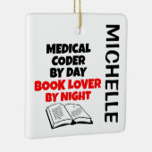 Medische codeerliefhebbers lezen KLANT Keramisch Ornament (Rechts)