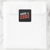 Medische coder die aan code ICD coderingsprogramme Vierkante Sticker (Tas)