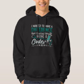 Medische coder is een coder-ICD-coderingsprogramma Hoodie (Voorkant)