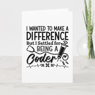 Medische coder is een coder-ICD-programmeercoderin Kaart