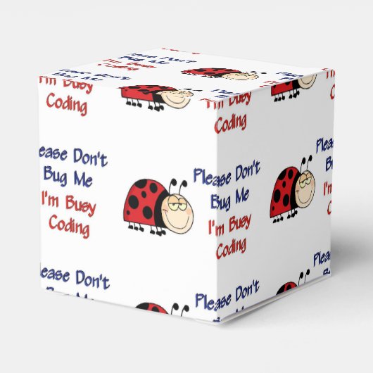 Medische Coder Ladybug2 Bedankdoosjes (Achterkant)