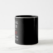 Medische Coder, we kunnen niet gek maken Tweekleurige Koffiemok (Center)