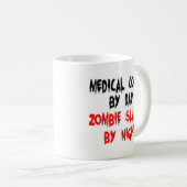 Medische Coder Zombie Slayer Koffiemok (Voorkant rechts)