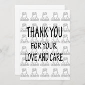 MEDISCHE DANK JULLIE KAART (Voorkant / Achterkant)