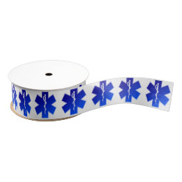 Medische EMS-symbool Grosgrain Lint